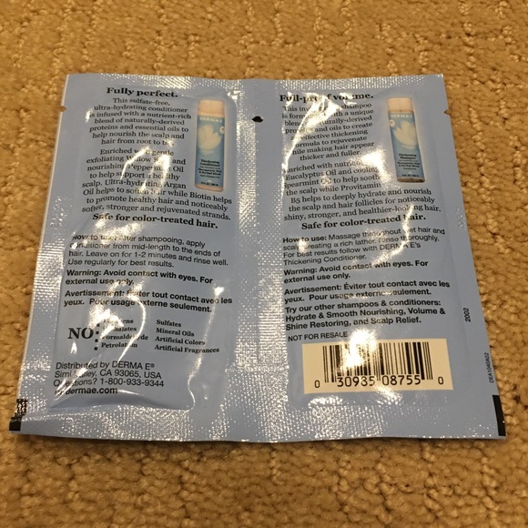 Shampoo Conditioner & Treatment Sample Set - Picture 5 of 14